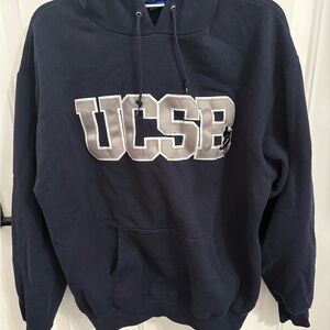UCSB Hoodie sweatshirt Champion Blue Sweatshirt Classic Collegiate Style